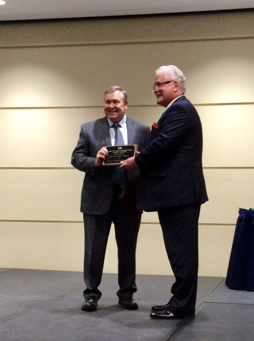 Encore Rehabilitation President and Co-founder Paul Henderson, PT, is inducted into the University of South Alabama Pat Capps Covey College of Allied Health Professions Hall of Fame by Dean Gregory Frazer #EncoreRehab