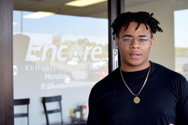 Khannan Durr is Athlete of the Month for Encore Rehabilitation-Center Point