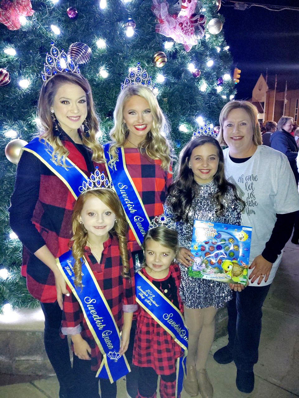 Swedish Queens donated to Circle of Love Toy Drive #EncoreRehab-Clanton